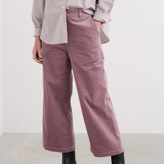 Seasalt Asphodel Trousers in Elderberry