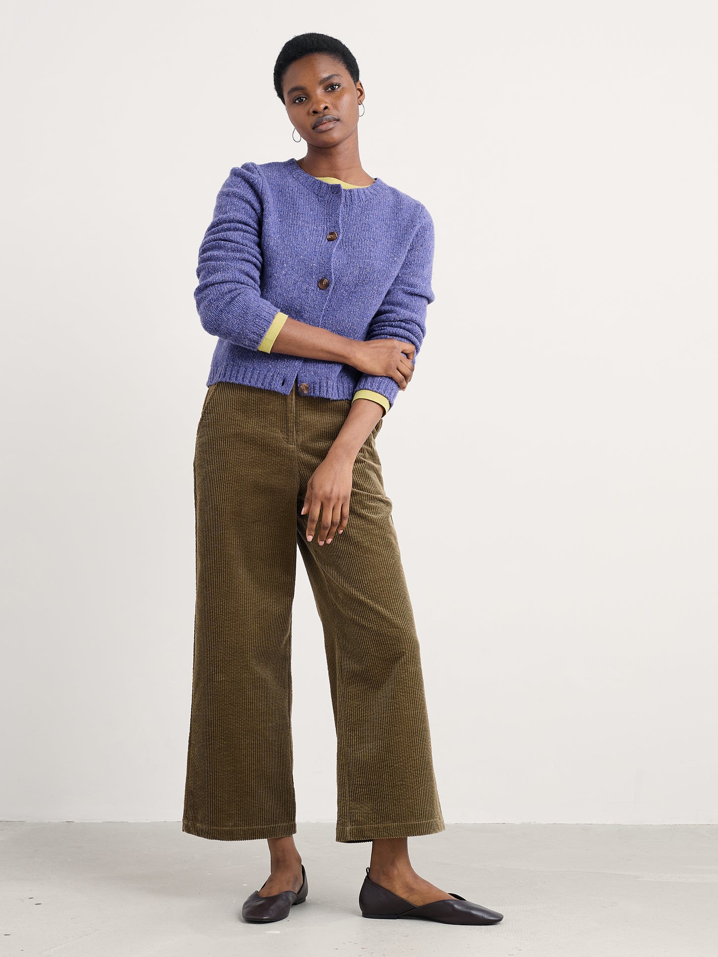 Seasalt cardigan in Bilberry