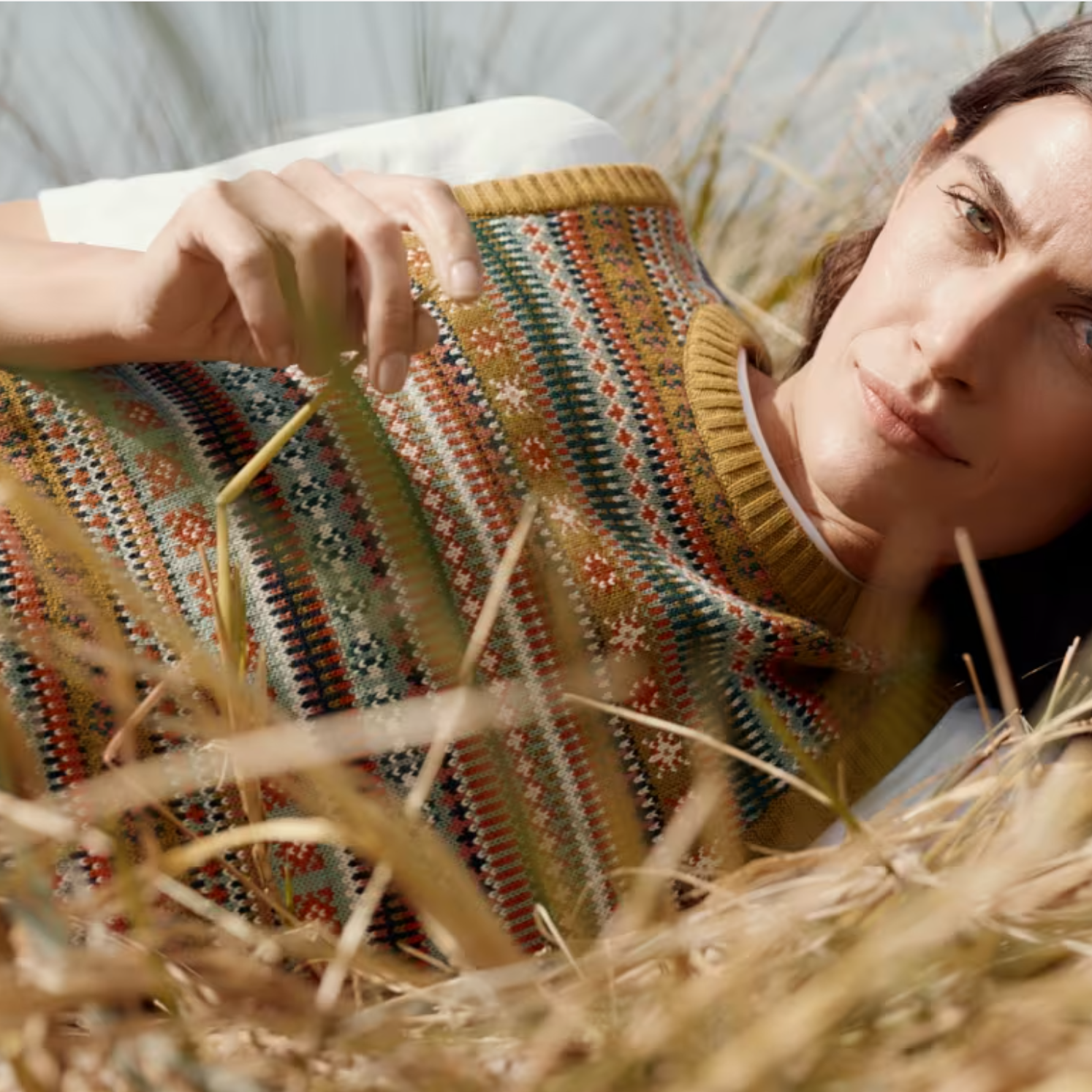 Seasalt Fairisle Vest in Organic Cotton