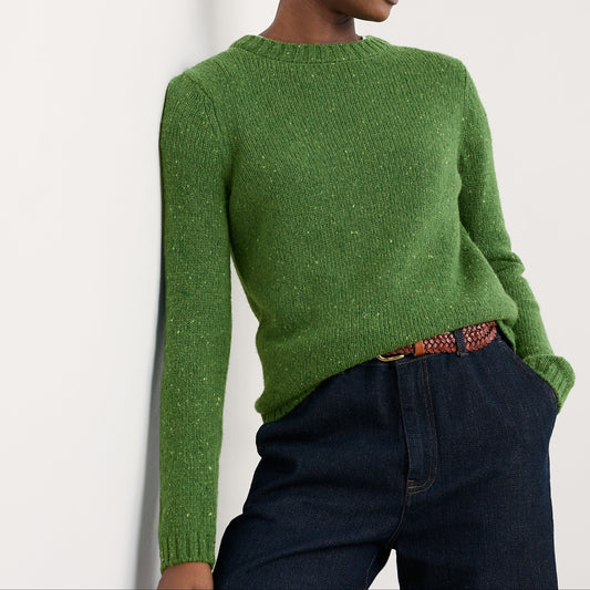 Seasalt Dawson Pick Jumper in Fern.