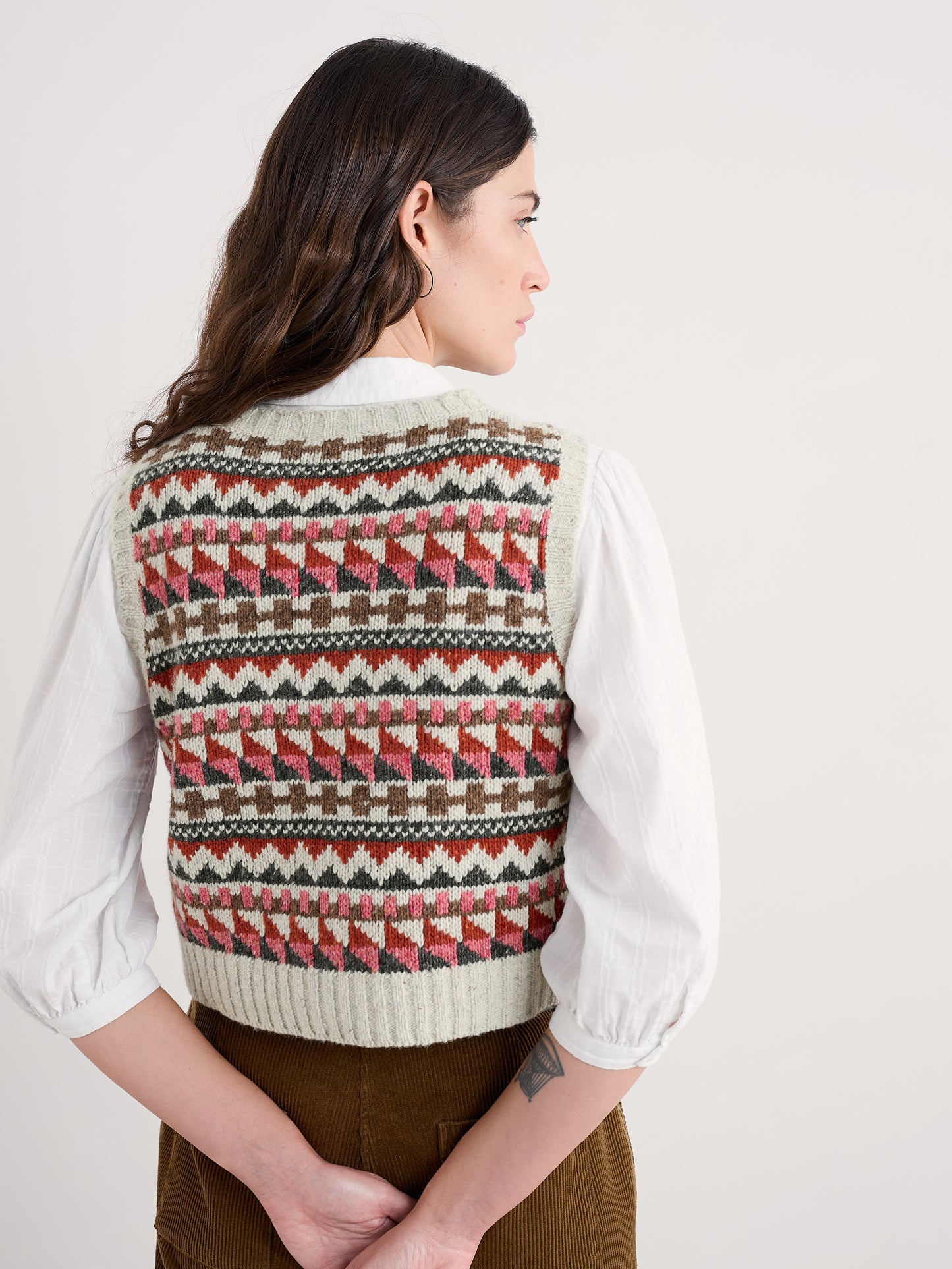 Fairisle vest from Seasalt