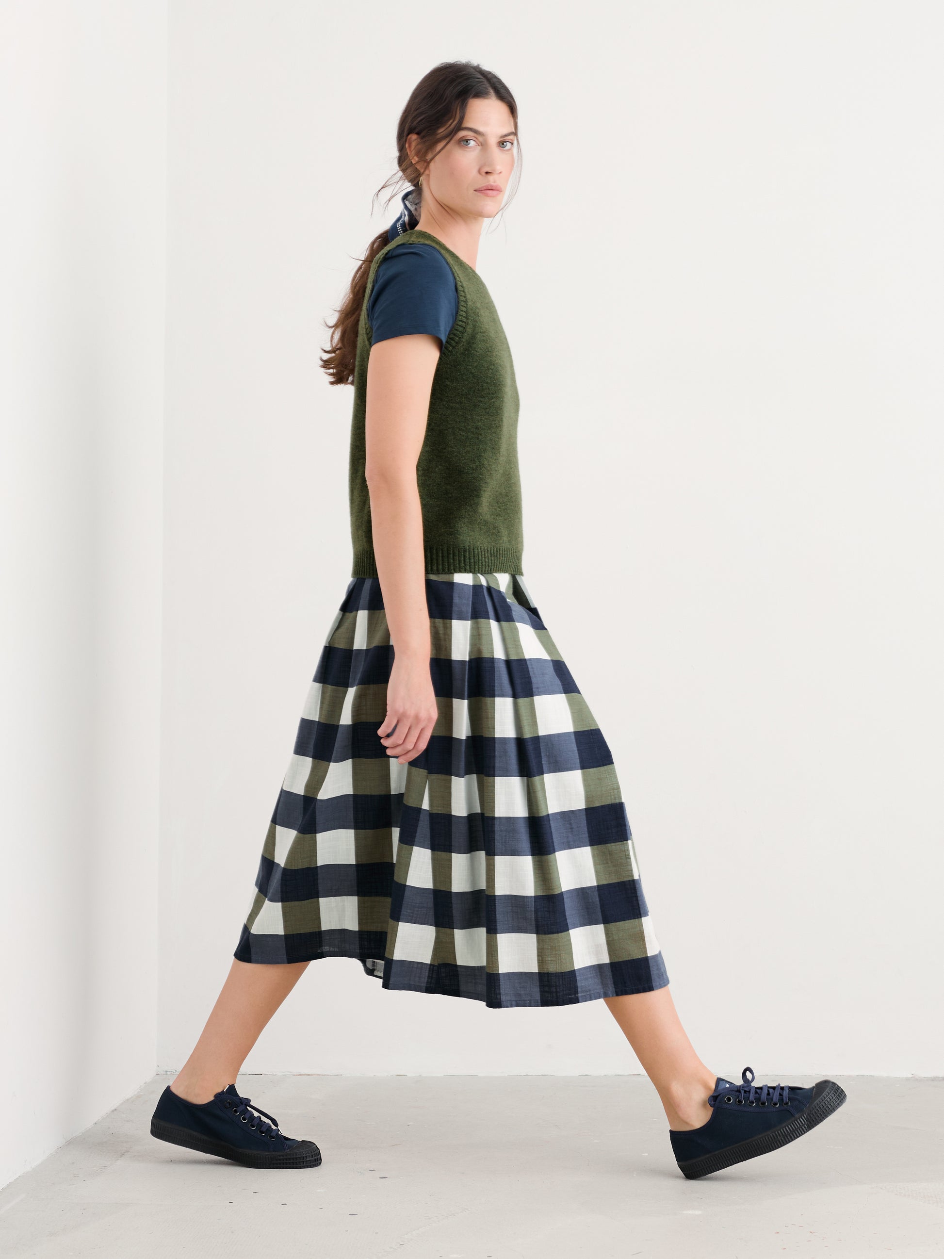 Seasalt East View Vest in Light Olive