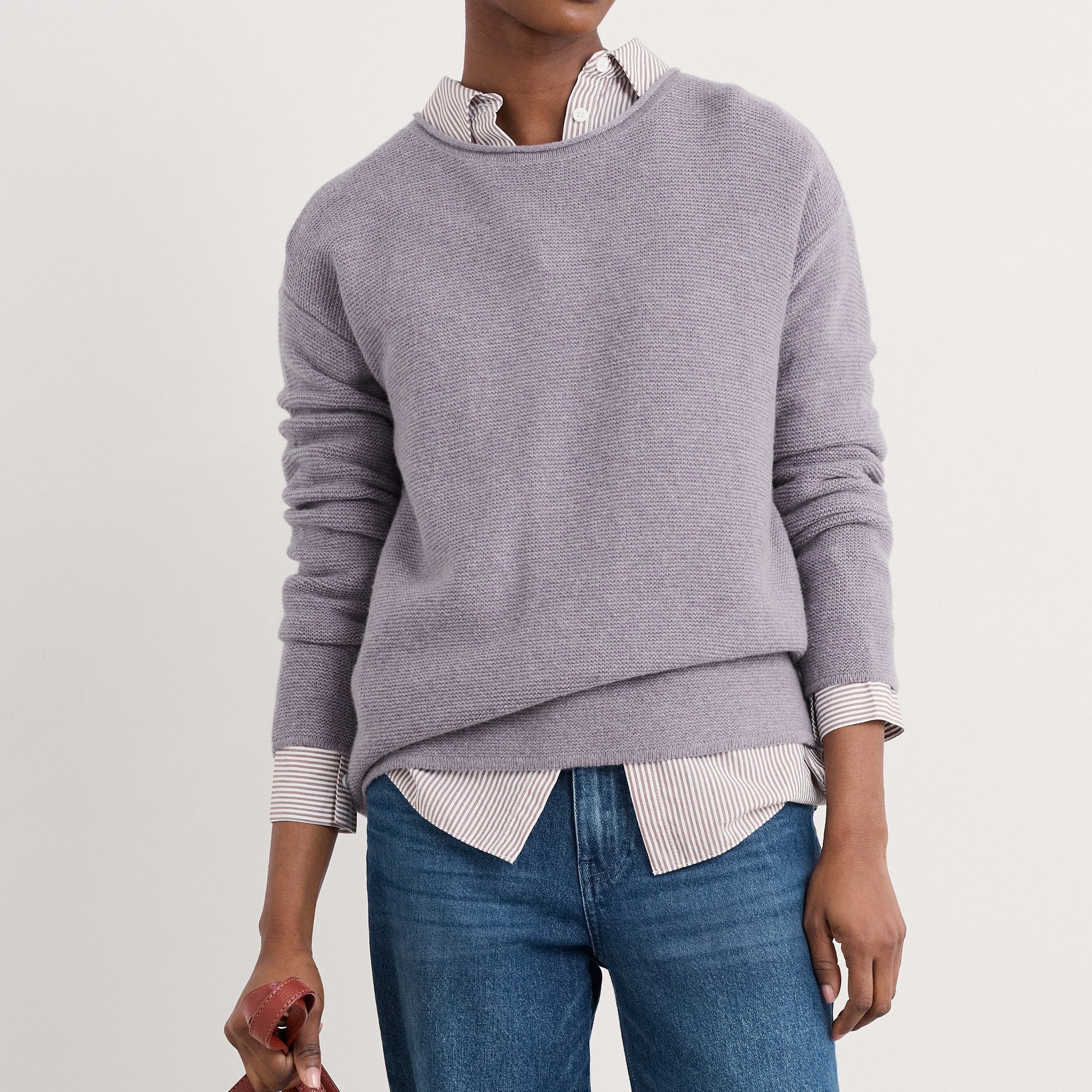 Seasalt Fruiy Jumper in Mauve - Clematis