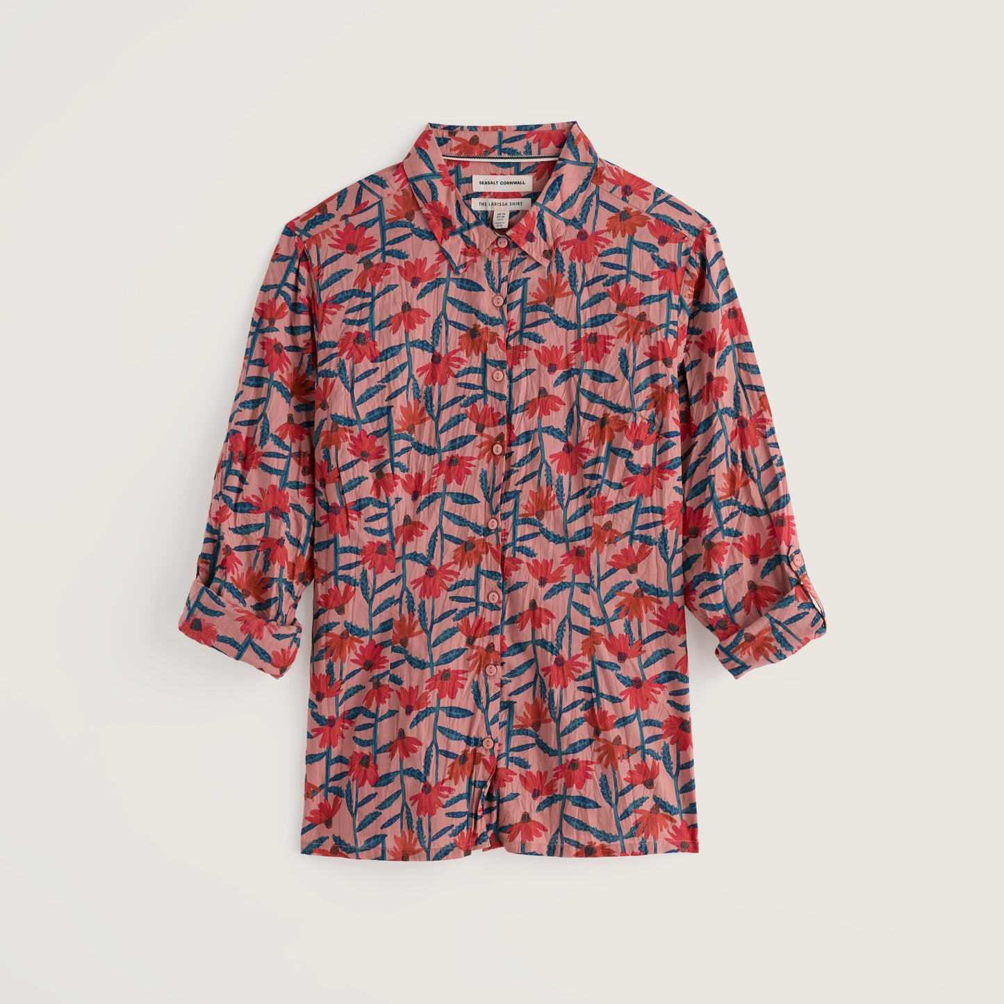 Seasalt Larrissa Shirt Echinacea Stems Rosehip