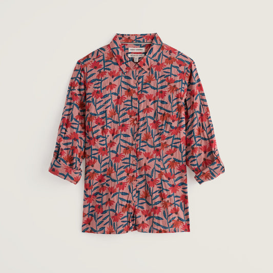 Seasalt Larrissa Shirt Echinacea Stems Rosehip