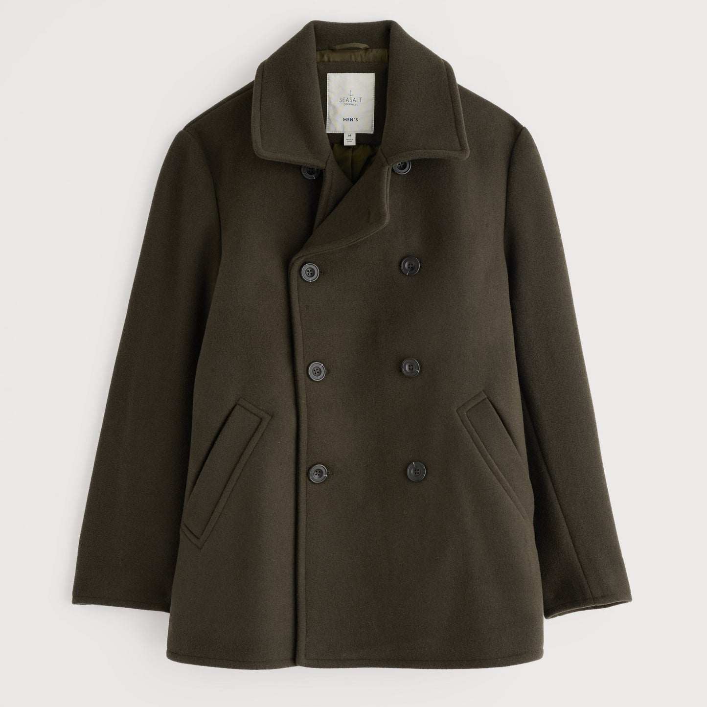 Seasalt Men's Channel Coat in Woodland