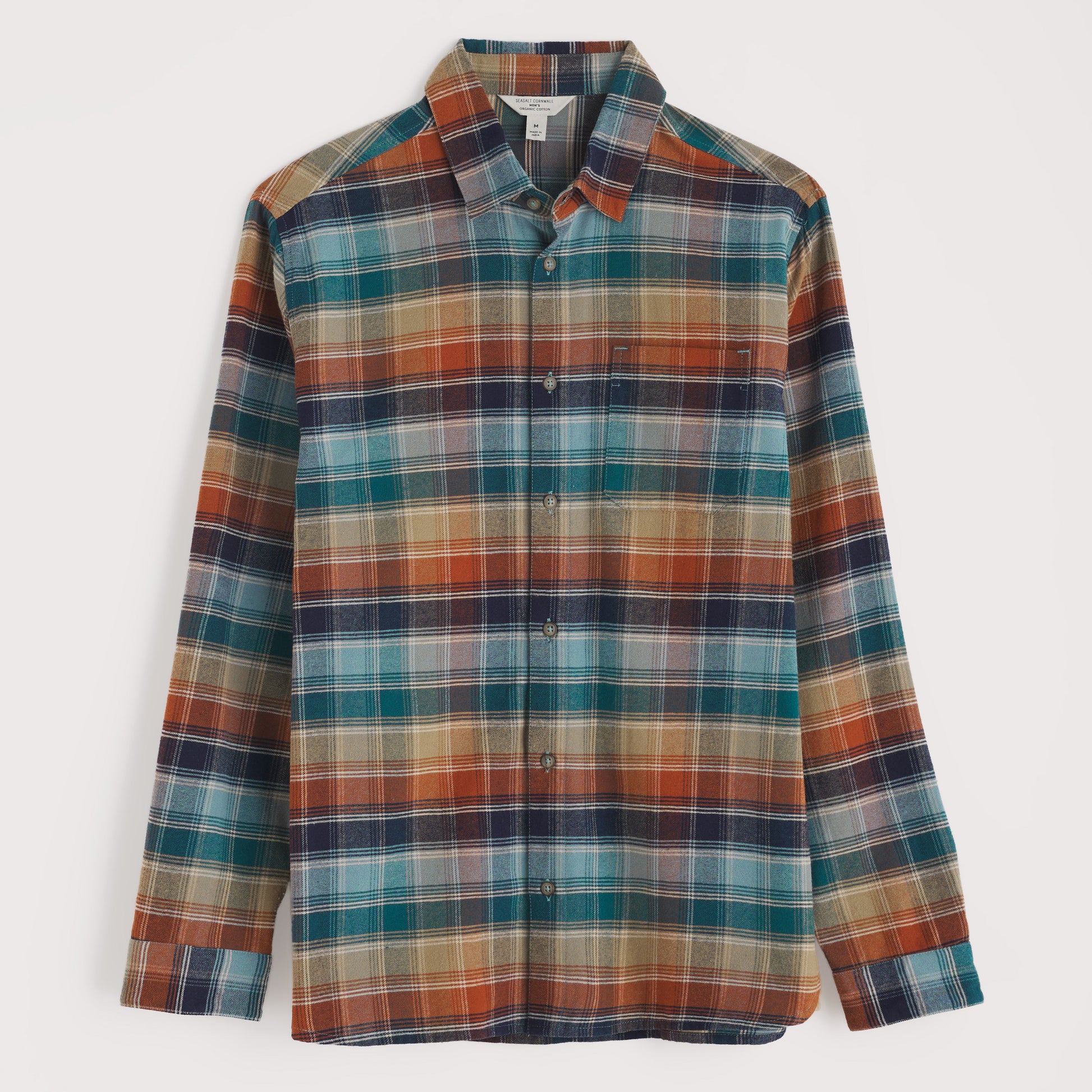 Seasalt Men's Flannel shirt brushed cotton