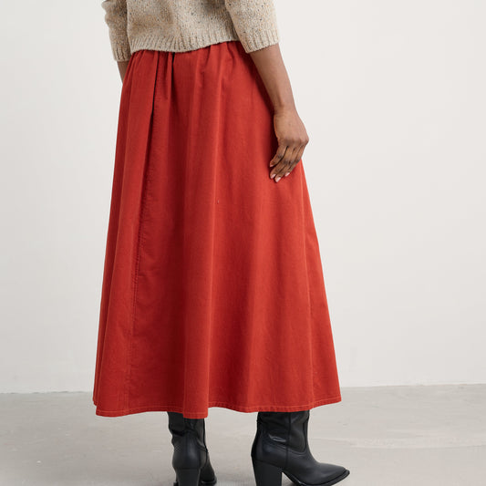 Seasalt skirt Mevagisey in Dark Cinnamon