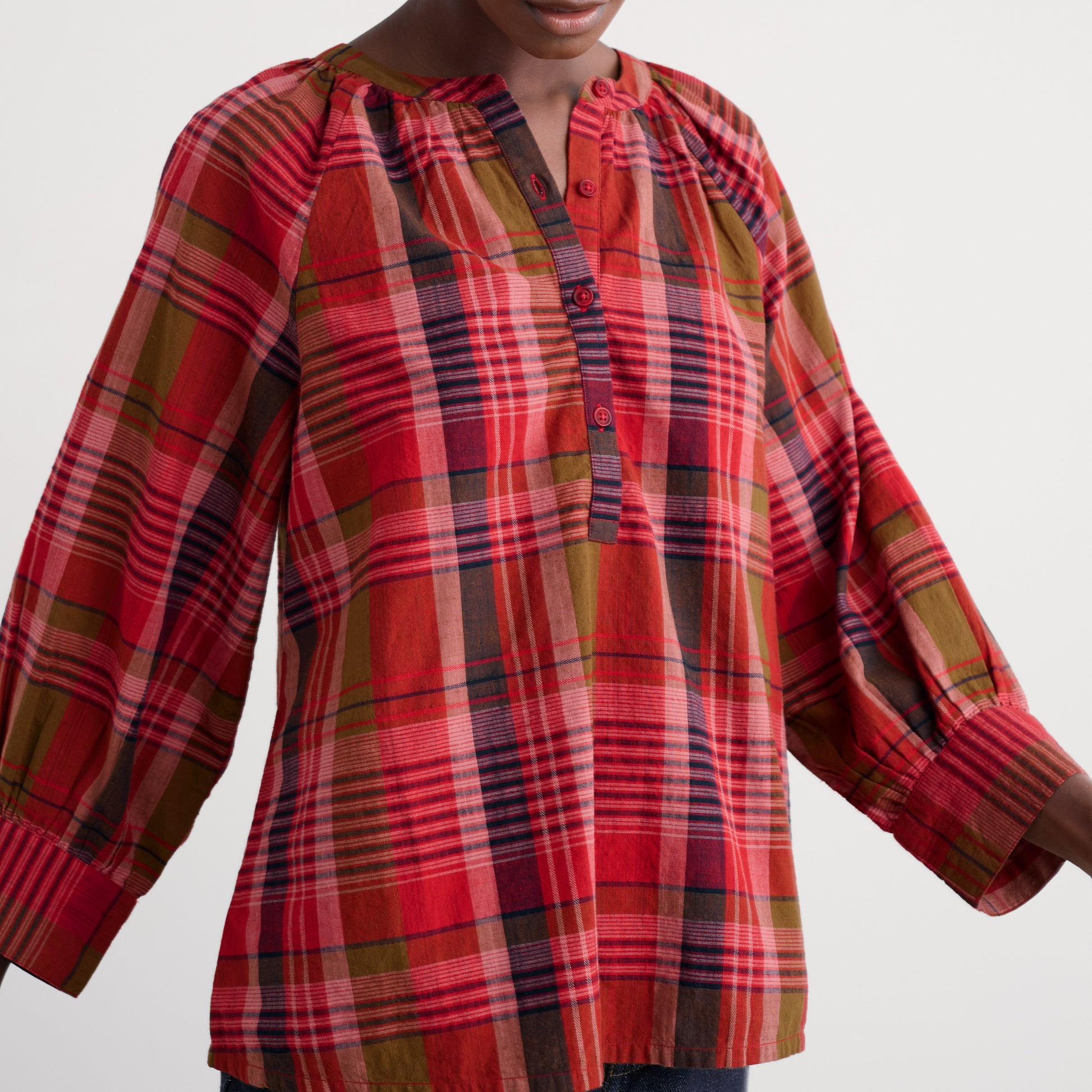 Seasalt Cornall Moor Grass Shirt in Squash