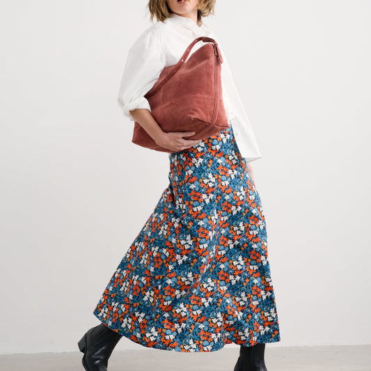 Seasalt Rose Skirt in Pastel Gargen