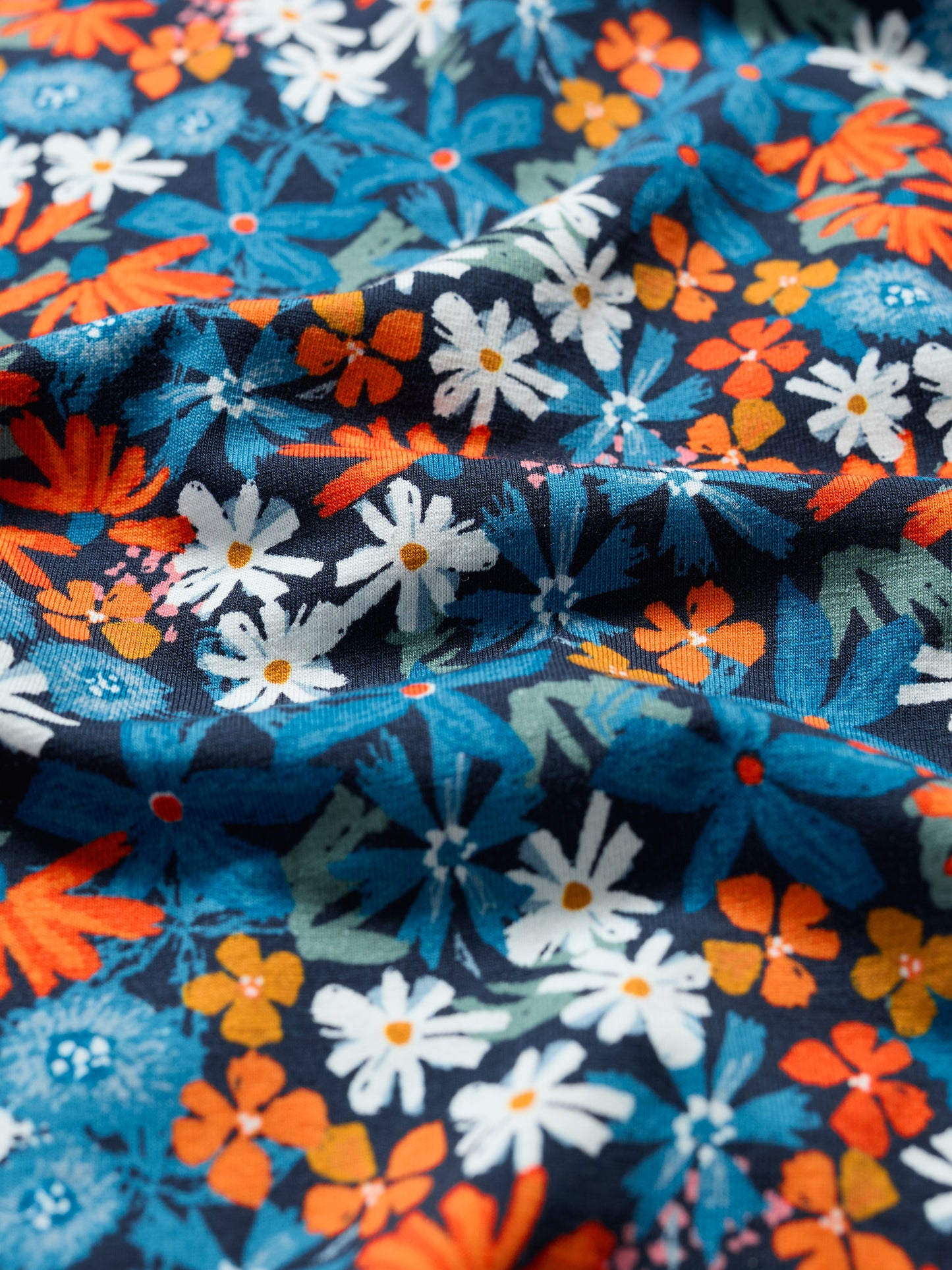 Seasalt print for Rose Skirt. Pastel garden Maritime