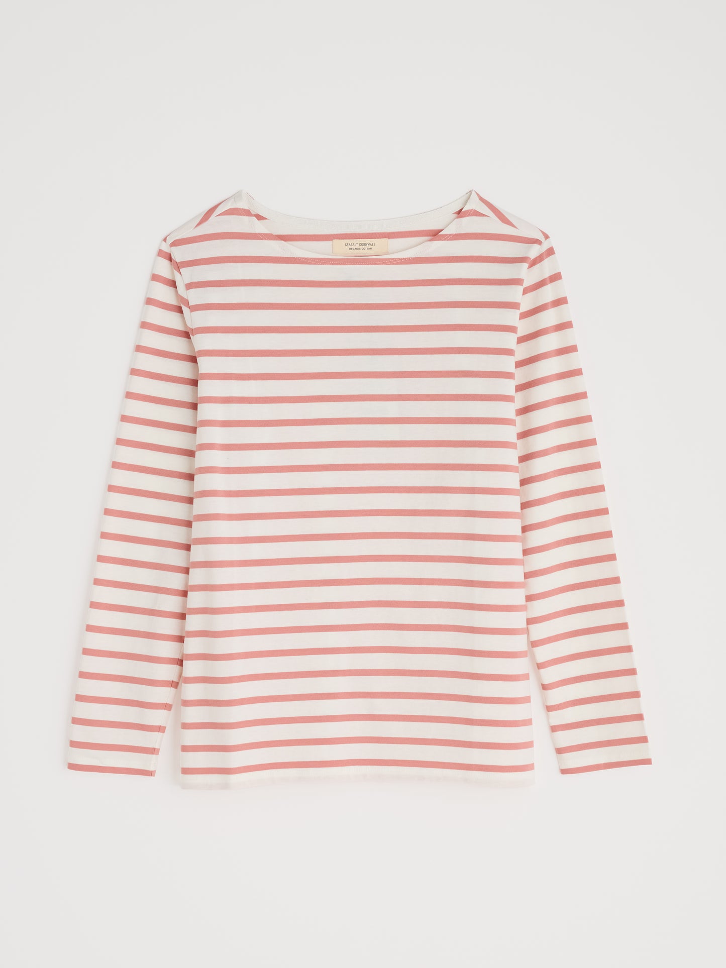 Pink breton striped top ifrom seasalt Cornwall