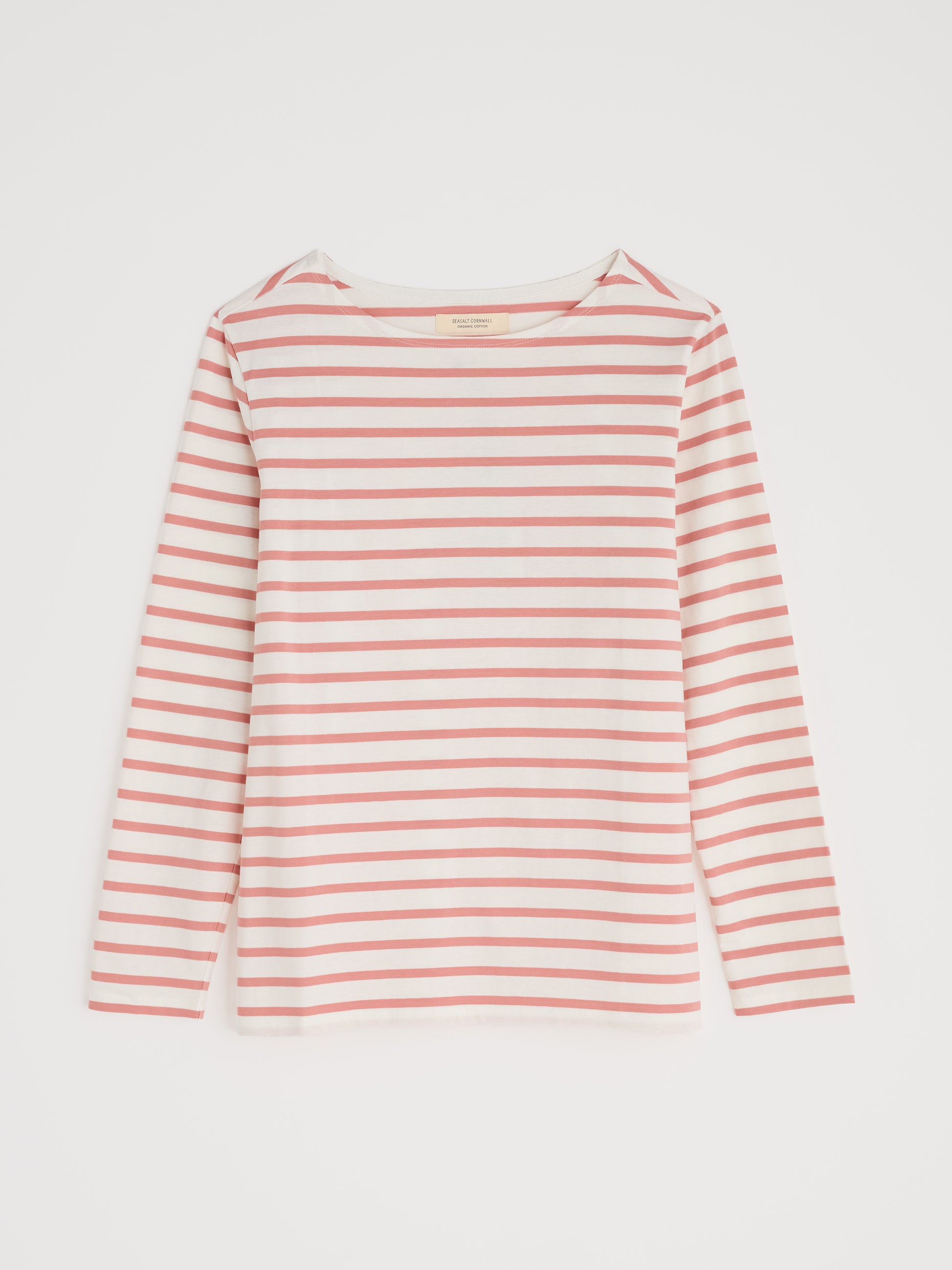 Pink breton striped top ifrom seasalt Cornwall