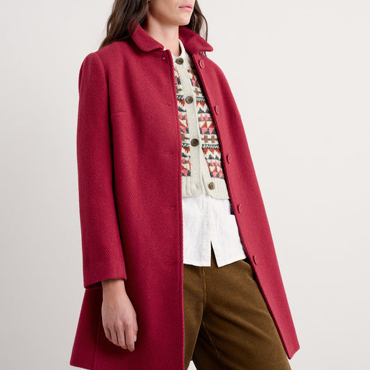 Seasalt Women's Coat Pink. Woodcabin Maple