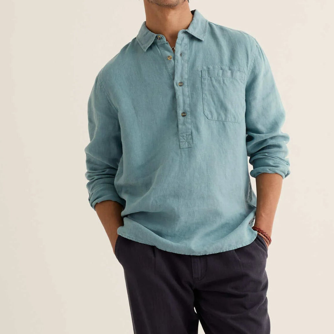 Seasalt Men's Artists shirt Berrima's Overflow