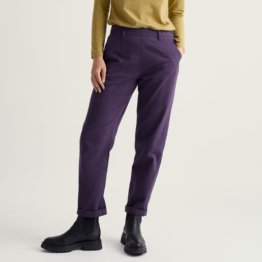 Seasalt Cornwall Water dance trousers Dark Violet