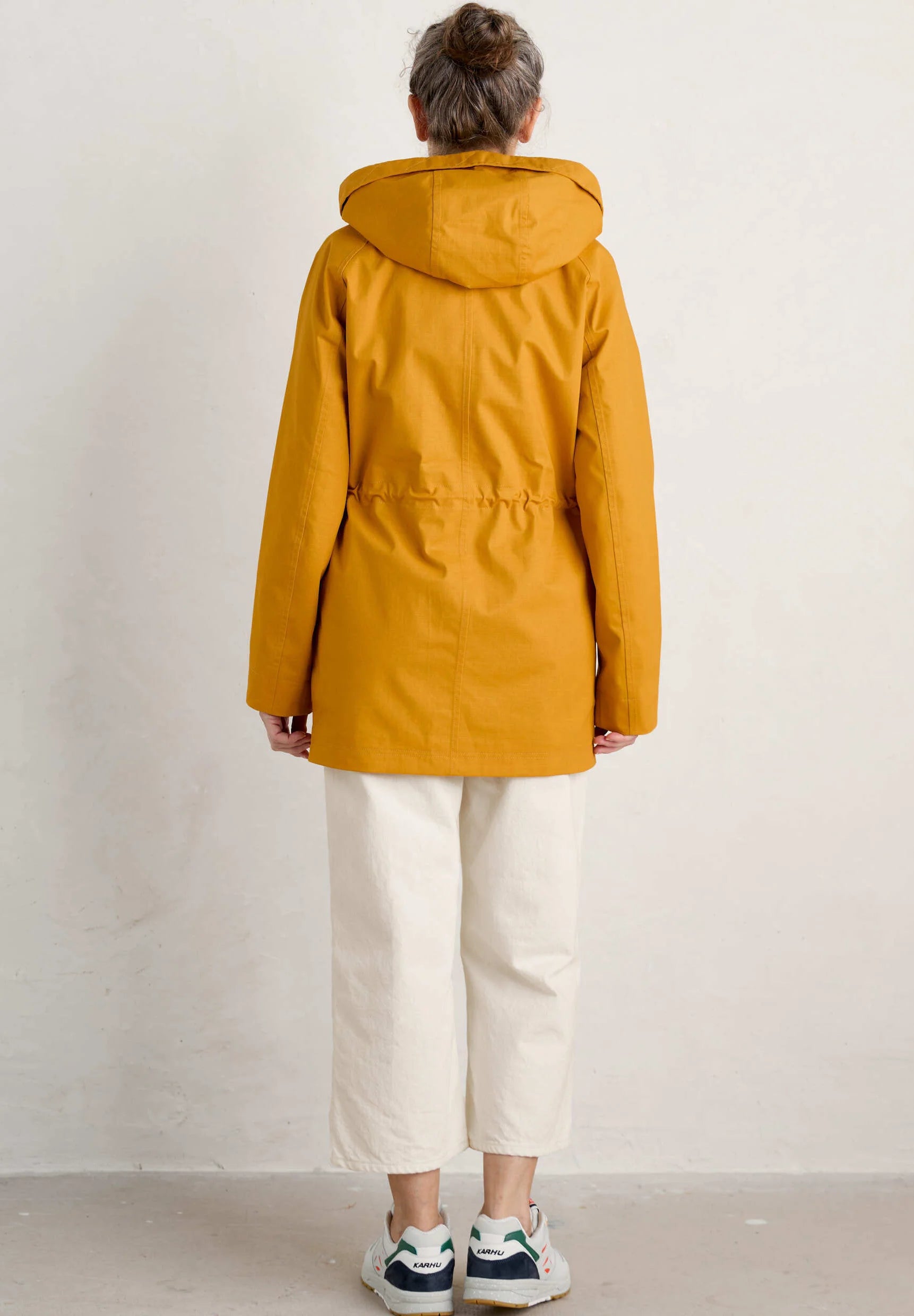 Seasalt yellow rain coat.