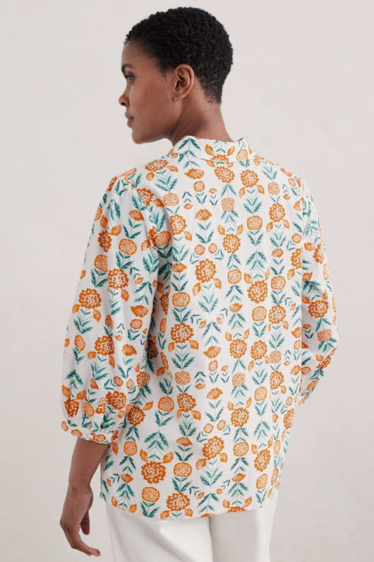 Seasal Hope cottage top in Marigold