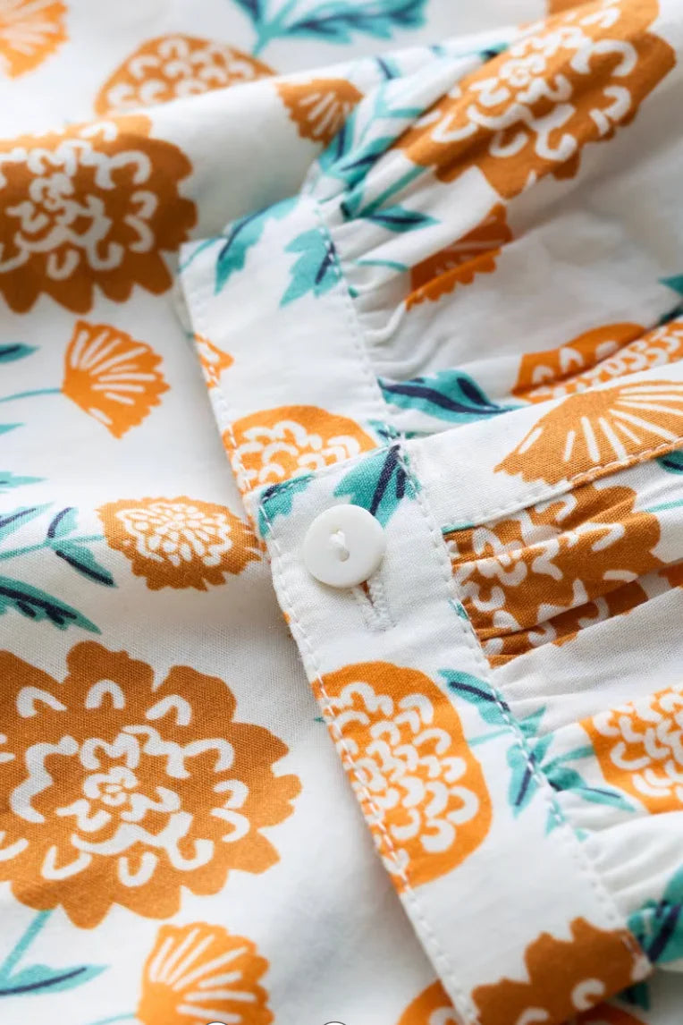 Seasal Hope cottage top in Marigold