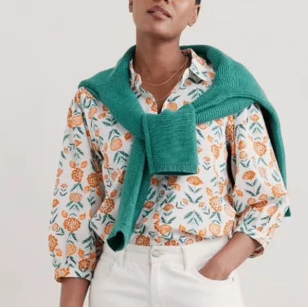 Seasal Hope cottage top in Marigold
