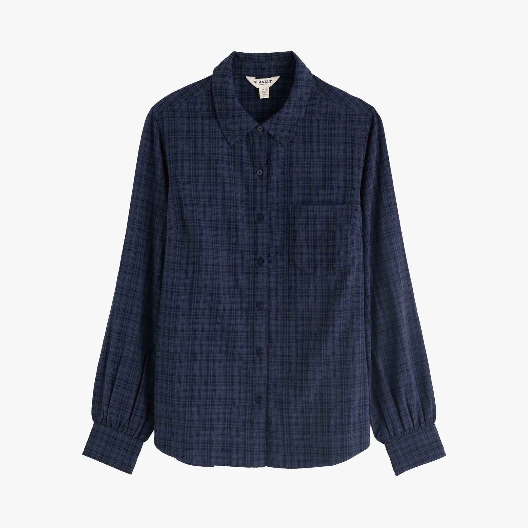 Seasalt Isla shirt in Maritime