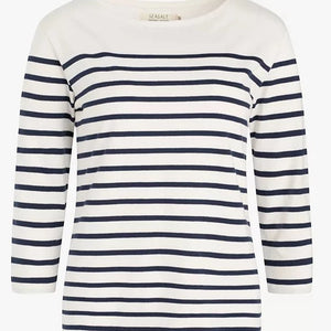Seasalt Sailor top in White and navy