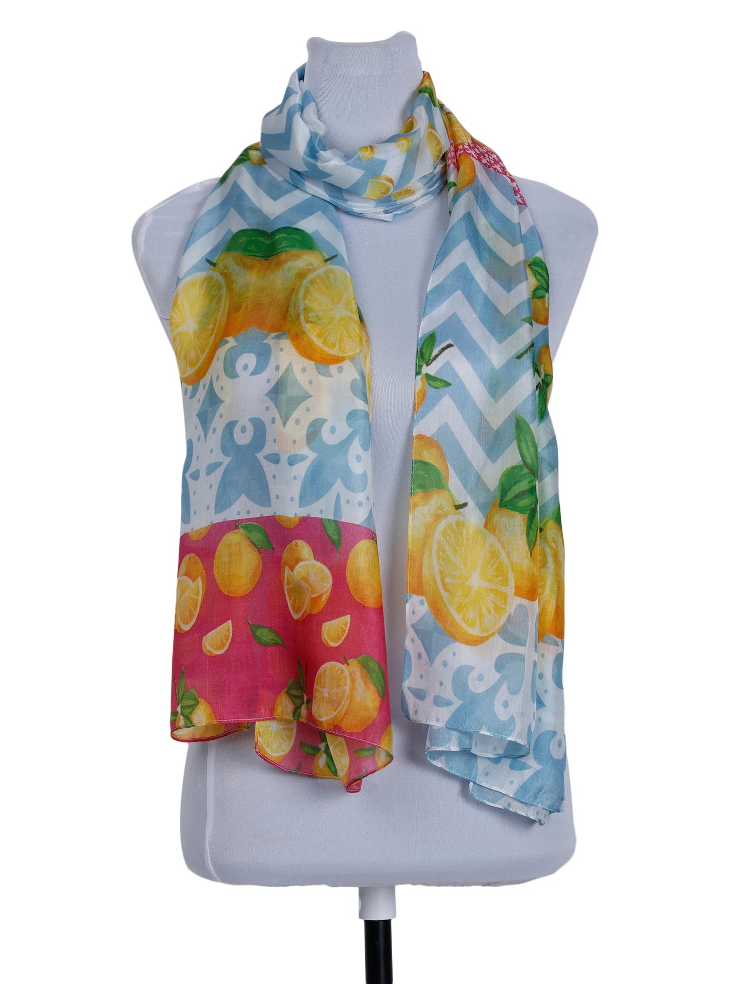 Silk Scarf - Lemons