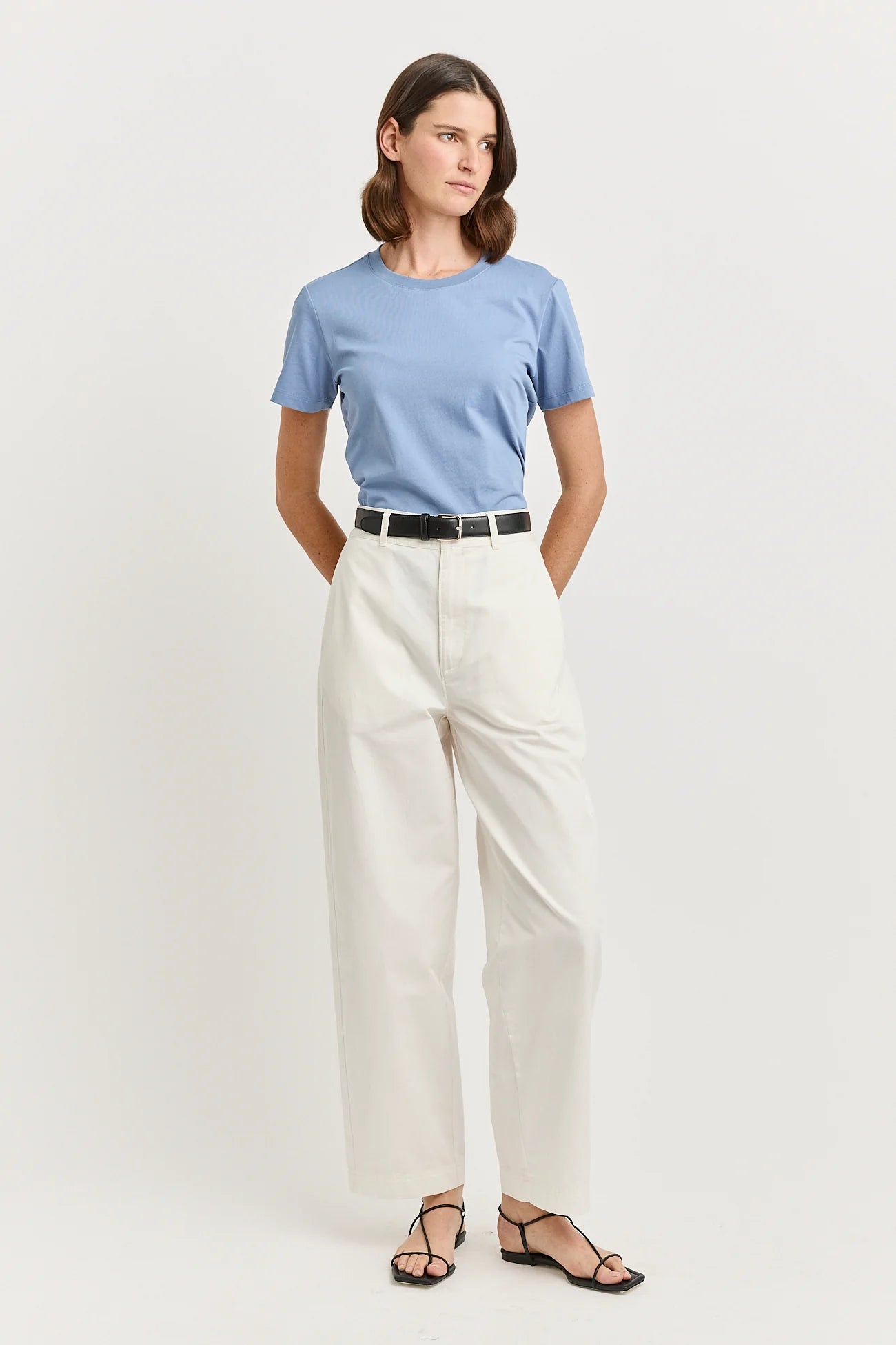Stylish quality t-shirt for women in blue