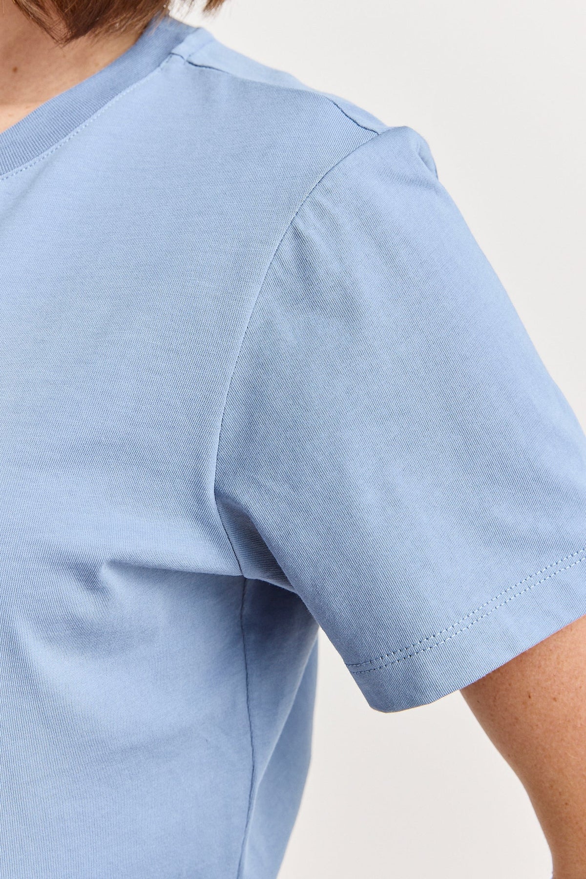 Toorallie organic cotton T-shirt in light blue