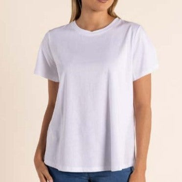 Two T's quality 100% cotton crew neck t-shirt for women.