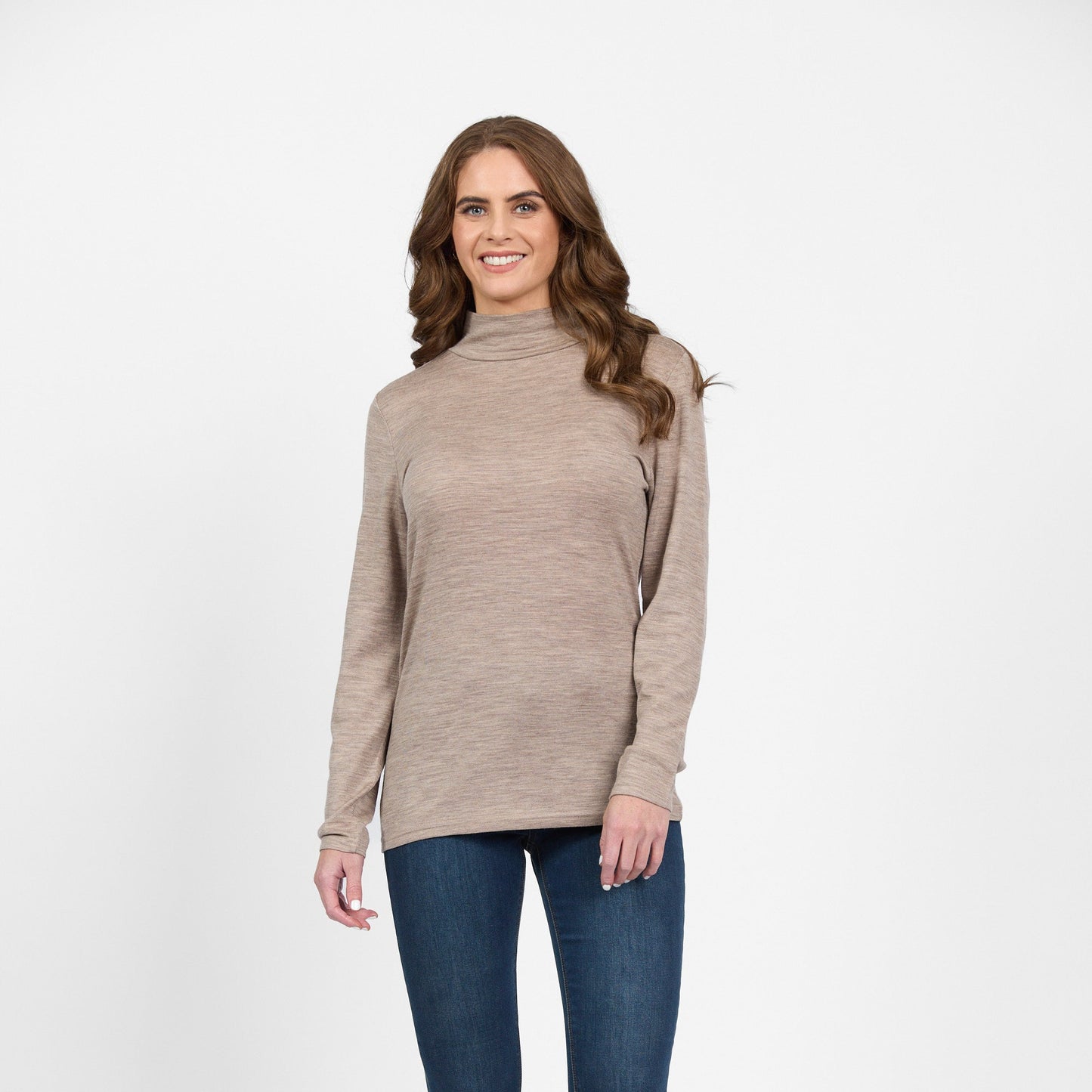 High neck skivvy from Vassalli in twig