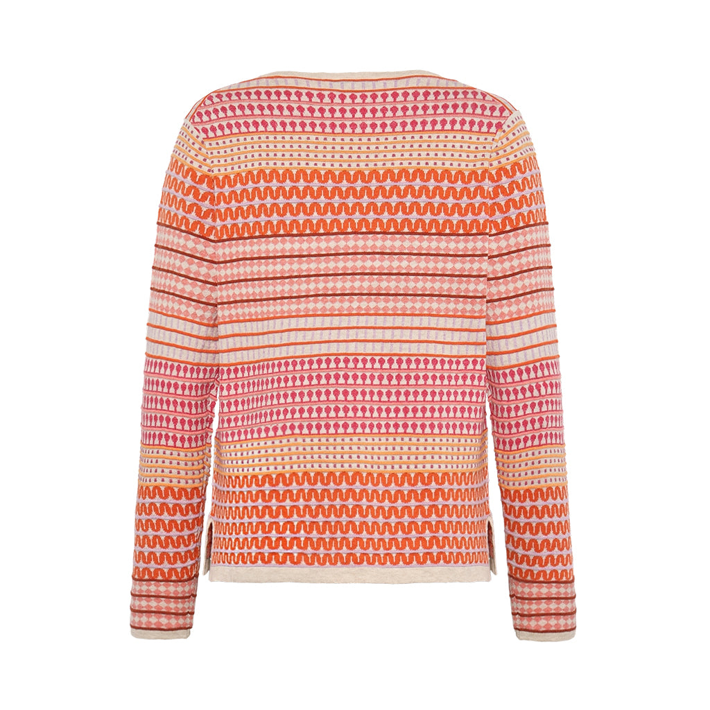 The Hibiscus cotton Top in Sunny Orange by Mansted for women