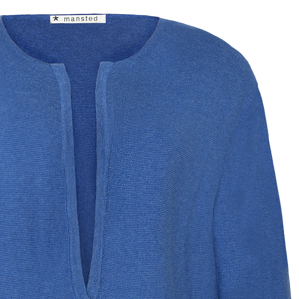 Blue cardigan for women by Mansted