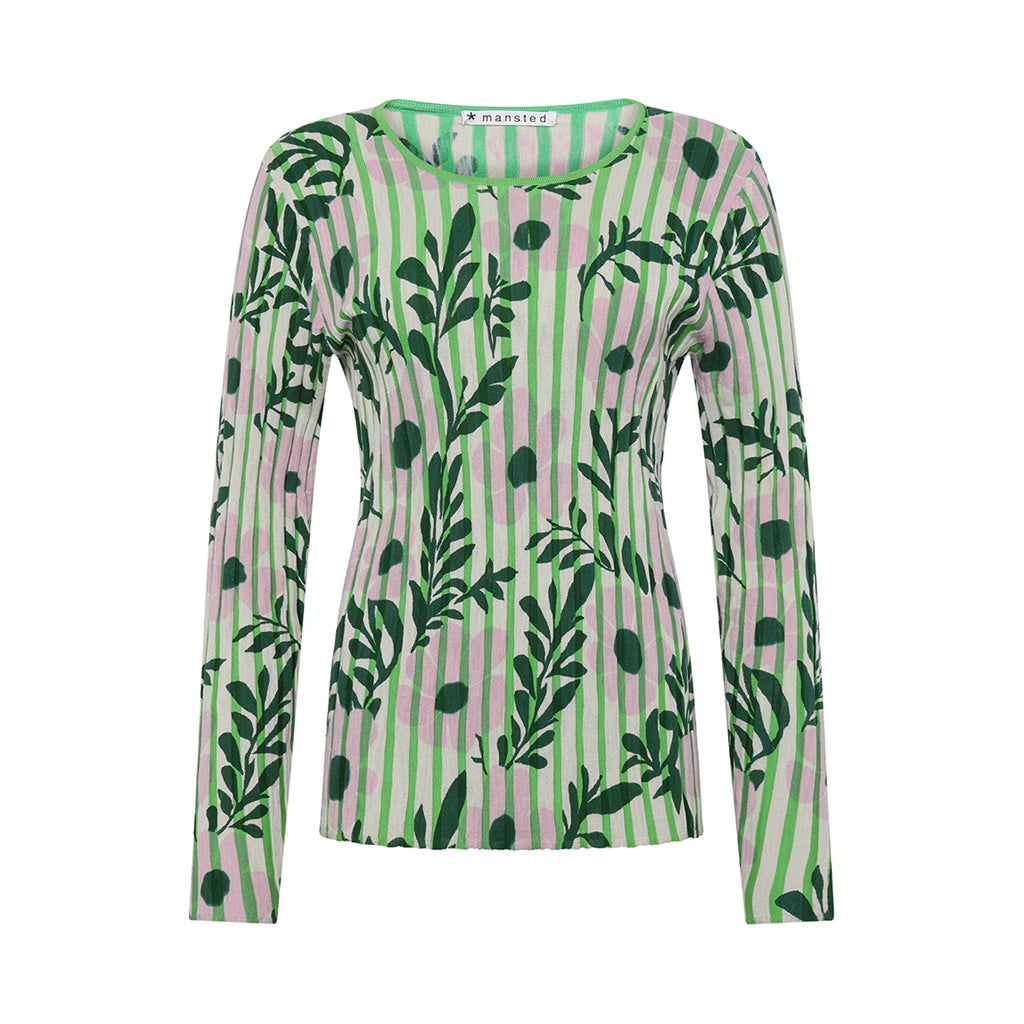 The Panama Top by Mansted in Green for women