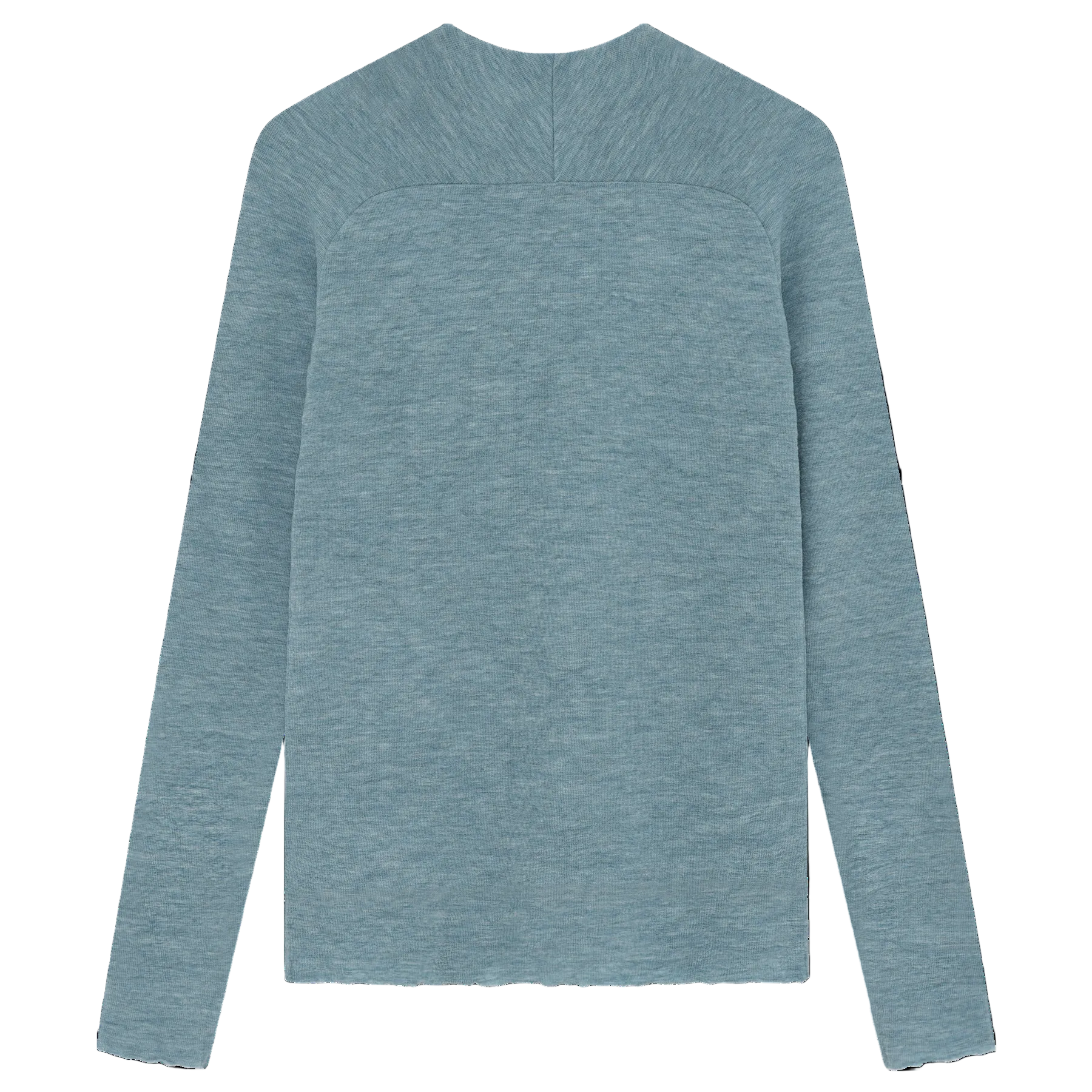 Fine merino wool long sleeve top.
