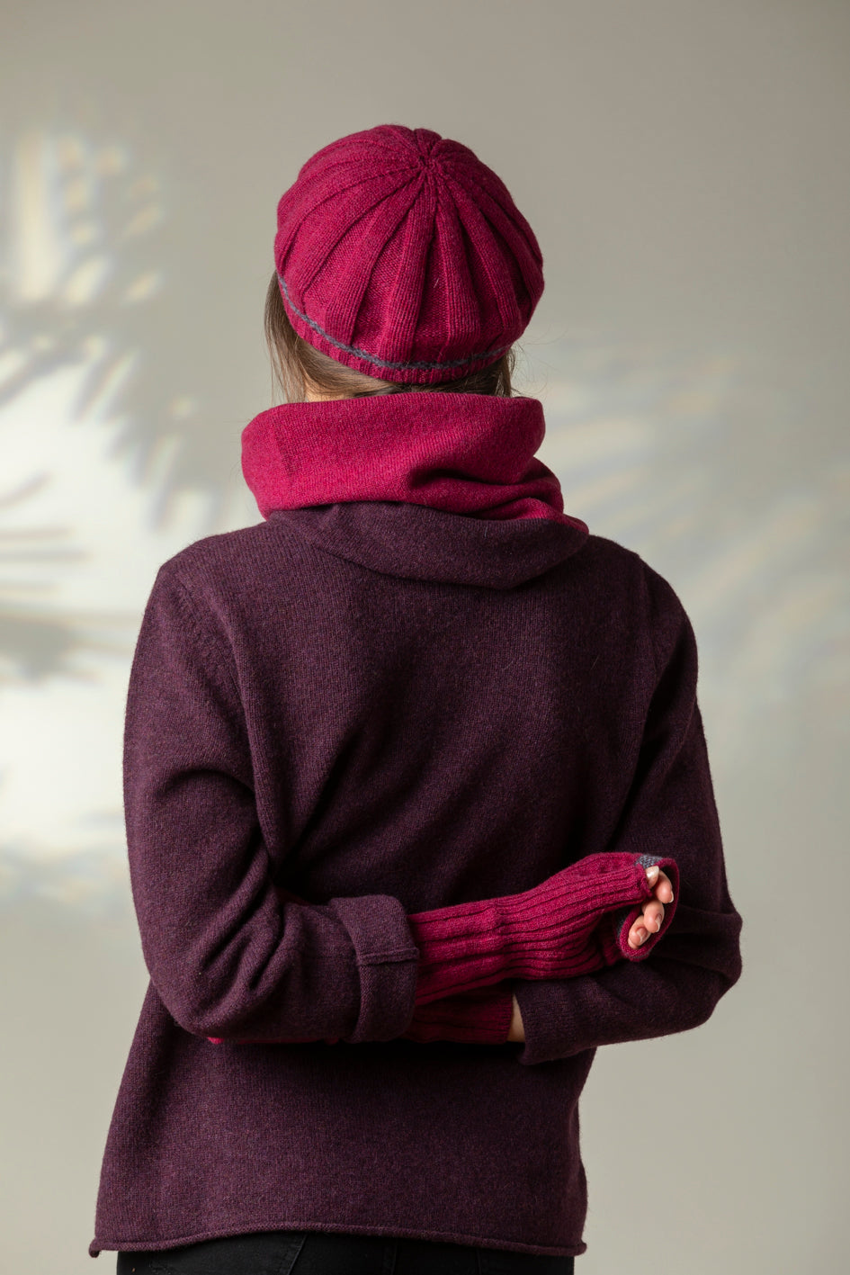 Eribé's Bowden Beret in Rosehip