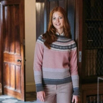 Alpine Sweater - Vintage Pink