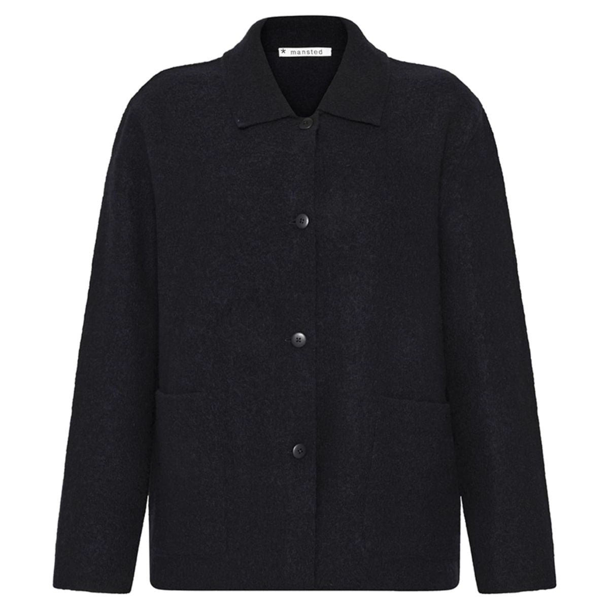 Mansted Bobo Jacket in Navy. !00% wool Jacket.