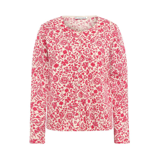 Mansted Sunrise Cardigan Red