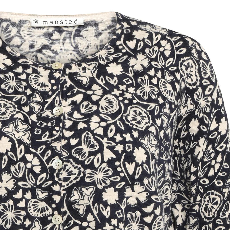 Mansted Cardigan Sunrise Navy