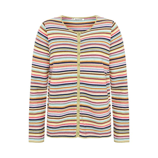 Mansted striped cardigan multistripe