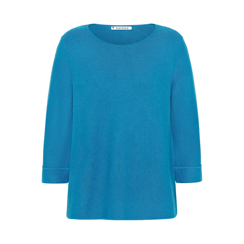 Mansted Moriko sweater top in Turquoise
