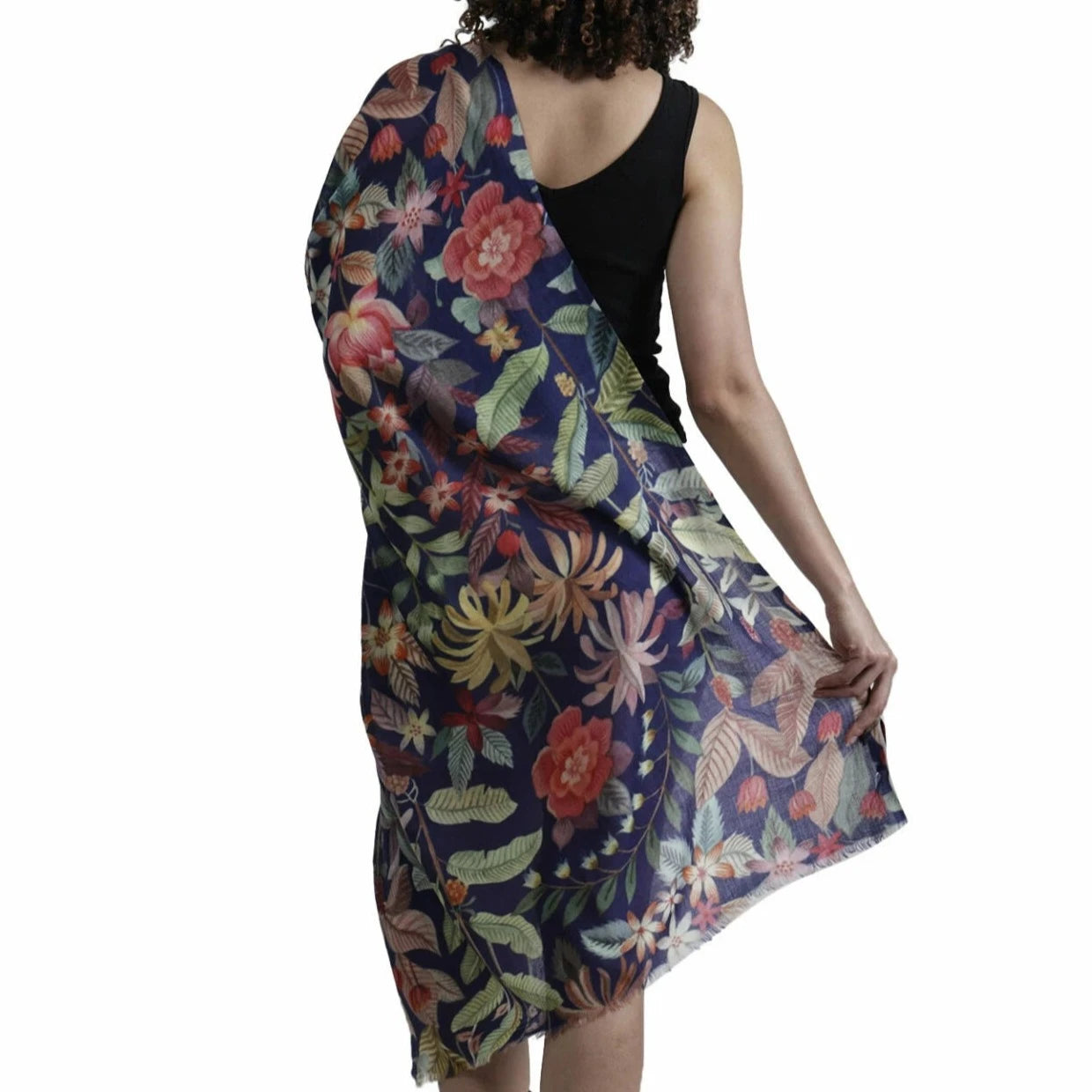 Fine Merino Wool and Silk Scarf. Free shipping Australia.