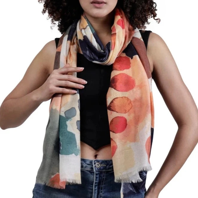 Fine scarf from Namaskar. Merino wool and Silk online Australia and New Zealand - free shipping.