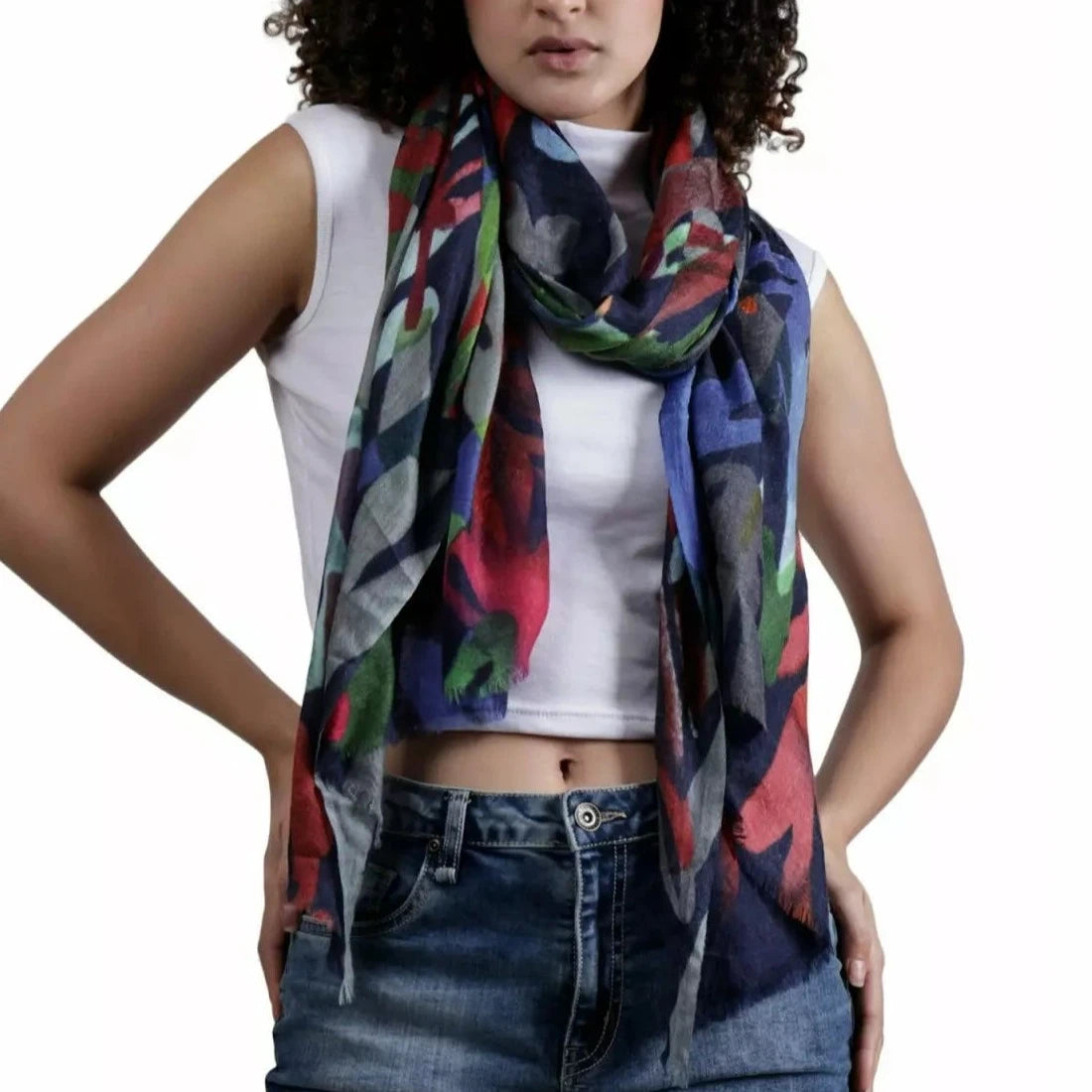 Namaskar Scarf at Berrima's Overflow.