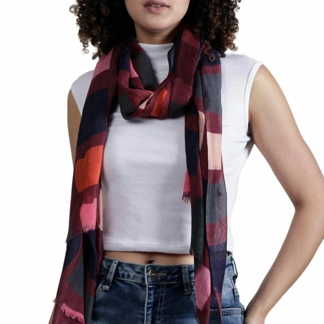 Namaskar Merino and Silk Scarf.