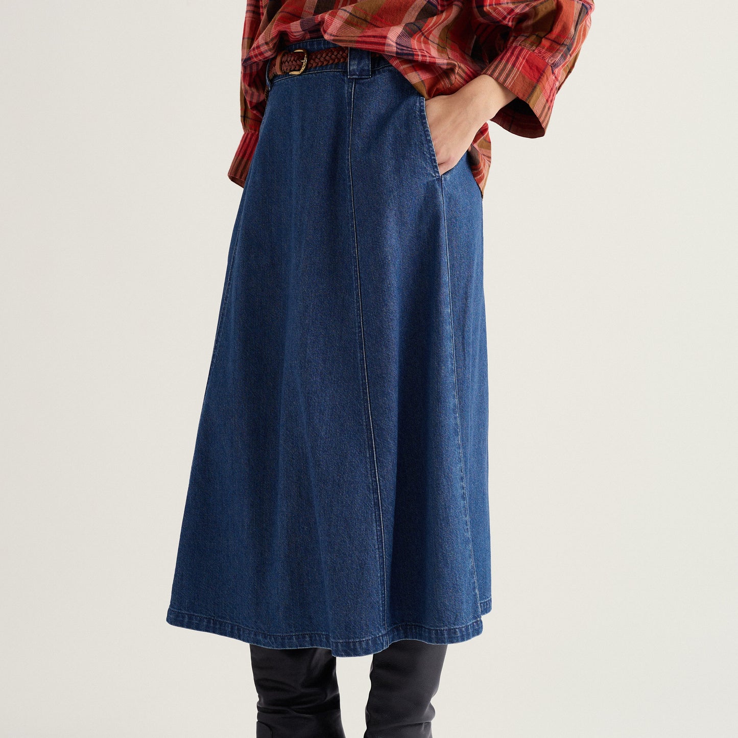 Seasalt restarrow Skirt in Denim