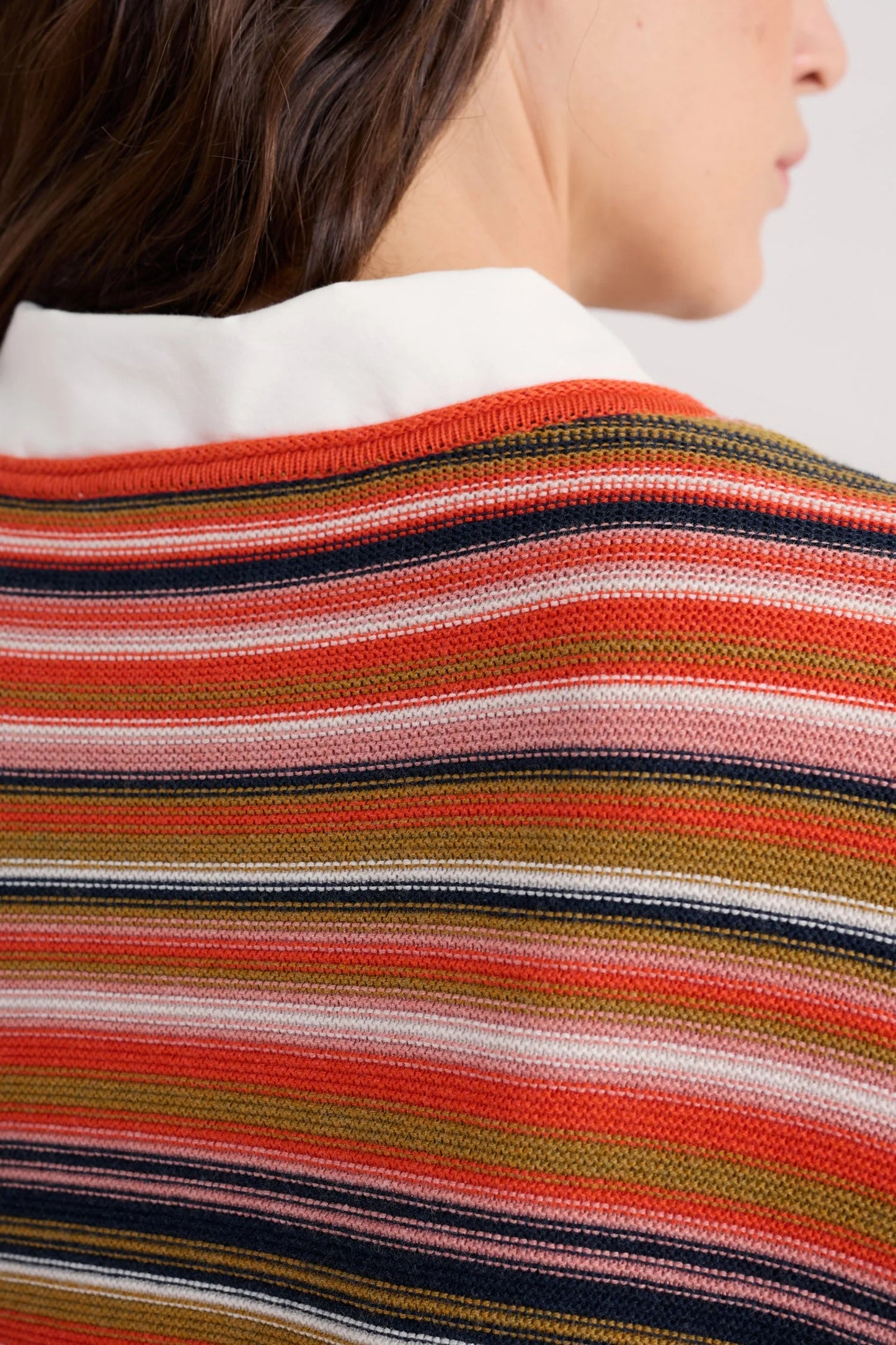 Seasalt striped cotton jumper