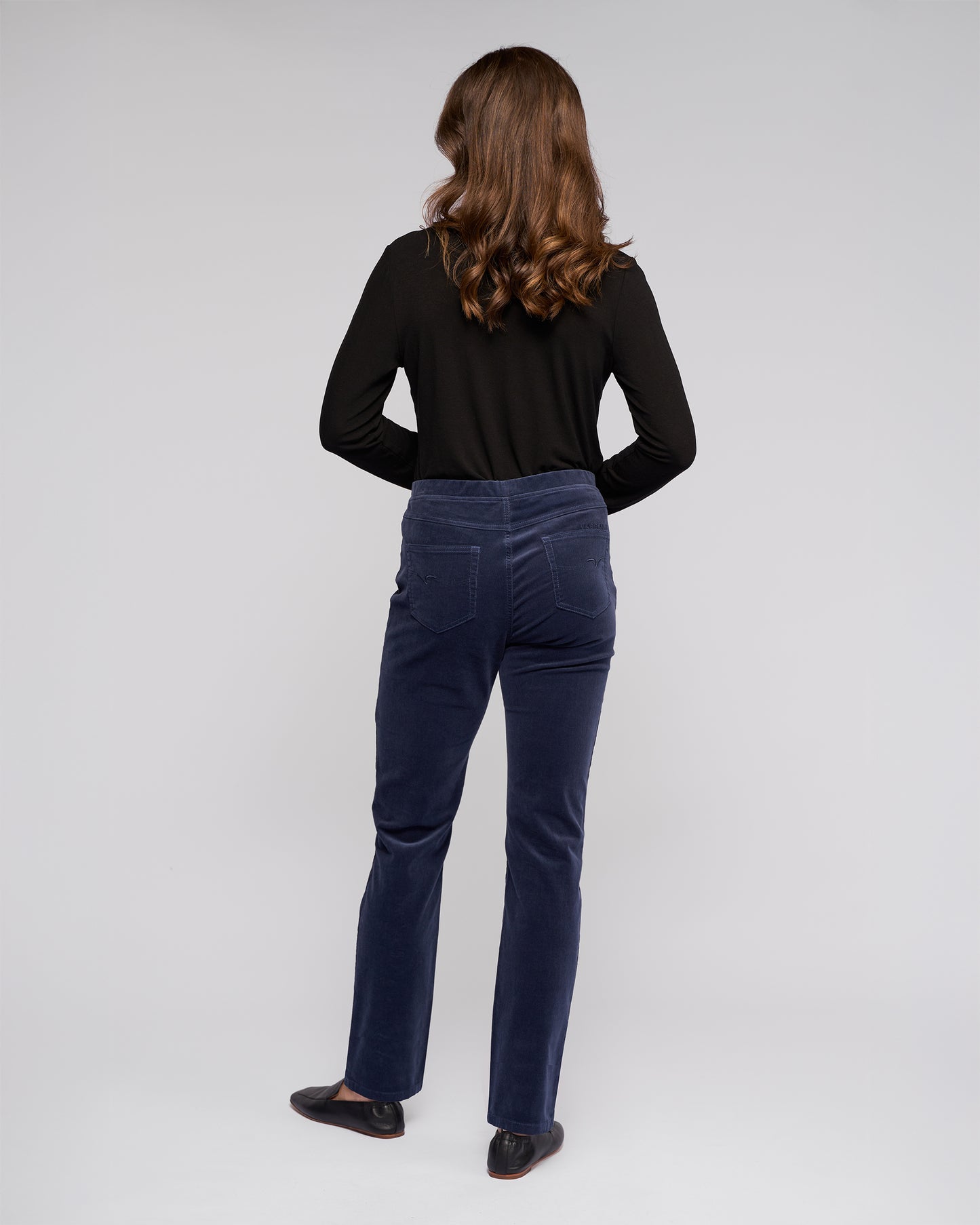 Vassalli cord pants in blue