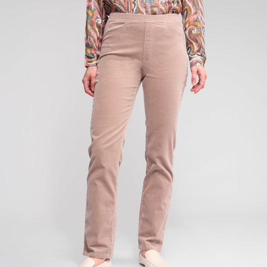 Vassalli pull on cords for women in twig